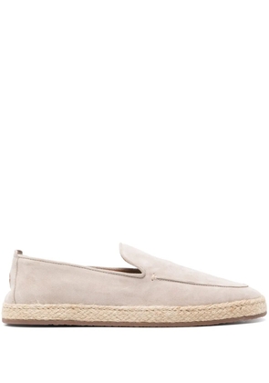 Henderson Baracco suede espadrilles - Neutrals