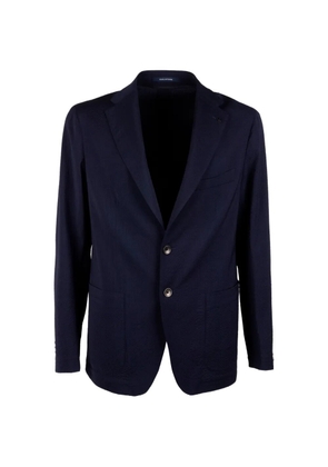 Tagliatore Dakar seersucker blazer - Blue
