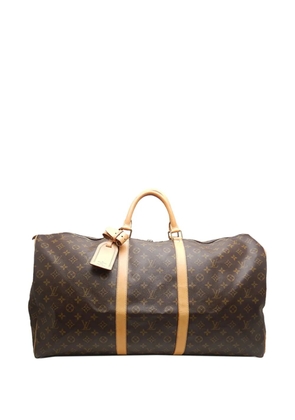 Louis Vuitton Pre-Owned 2001 Monogram Keepall 60 travel bag - Brown
