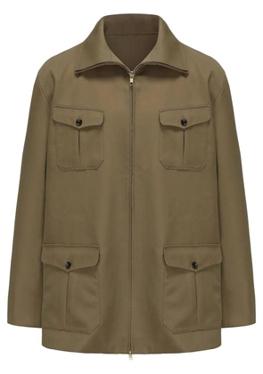 Shanghai Tang Technical wool jacket - Green