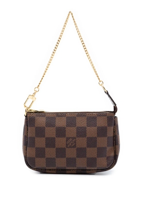 Louis Vuitton Pre-Owned 2006 Damier Ebene Mini Pochette Accessoires handbag - Brown