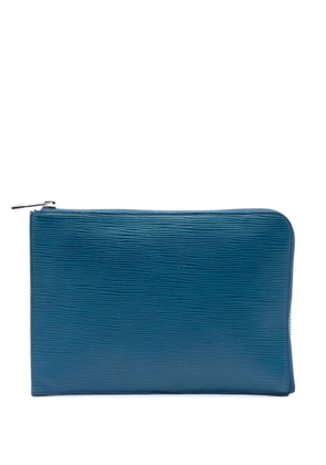 Louis Vuitton Pre-Owned 2016 Epi Pochette Jour PM clutch bag - Blue