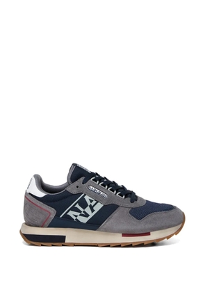 Napapijri Virtus NYS logo-print panelled sneakers - Grey