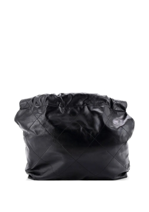 CHANEL Pre-Owned 22 Chain Quilted Calfskin Small hobo bag - Black