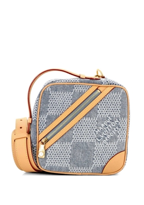Louis Vuitton Pre-Owned Chess Messenger Bag Damier 3D Denim crossbody bag - Blue