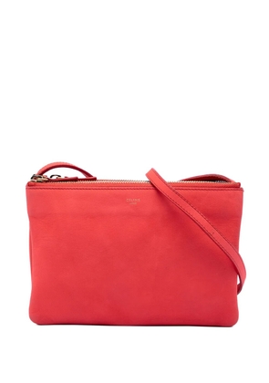 Celine Pre-Owned 2011 Small Lambskin Trio crossbody bag - Pink