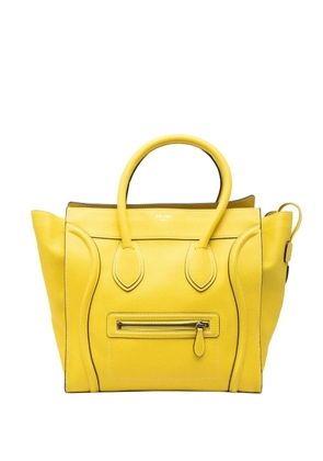 Celine Pre-Owned 2011 Mini Calfskin Luggage tote bag - Yellow