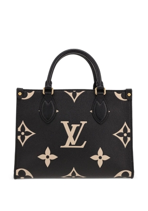 Louis Vuitton Pre-Owned Onthego monogram small leather bag - Black