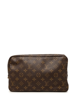 Louis Vuitton Pre-Owned 1987 Monogram Trousse Toilette 28 clutch bag - Brown