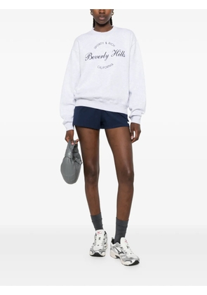 Sporty & Rich Beverly Hills logo-print sweater - Grey
