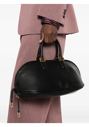 Balenciaga Bolero B-logo leather tote bag - Black