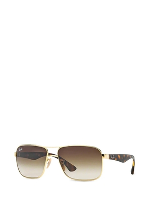 Ray-Ban square-frame double-bridge sunglasses - Brown