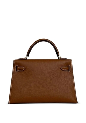 Hermès Pre-Owned 2021 Kelly Sellier 20 handbag - Brown