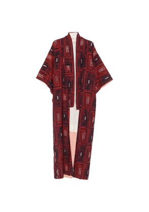 A.N.G.E.L.O. Vintage Cult 1990s geometric-print kimono - Red