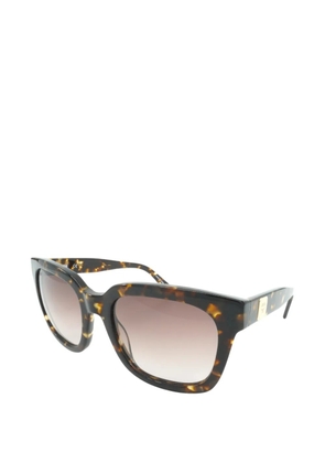 MCM tortoiseshell-effect square-frame sunglasses - Brown