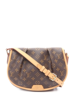 Louis Vuitton Pre-Owned 2011 Monogram Menilmontant PM crossbody bag - Brown