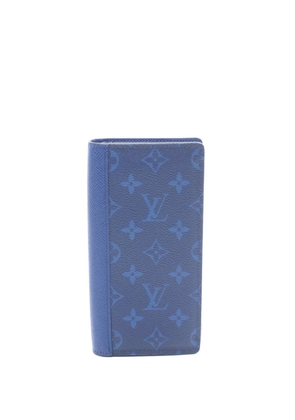 Louis Vuitton Pre-Owned 2019 Taigarama Brazza Wallet long wallets - Blue