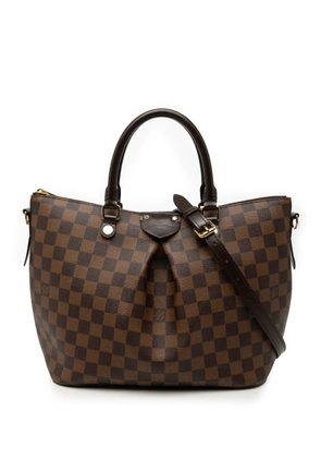Louis Vuitton Pre-Owned 2018 Damier Ebene Siena MM satchel - Brown