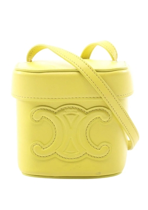 Celine Pre-Owned 2010-2026 Small Calfskin Cuir Triomphe Box Bag crossbody bag - Yellow