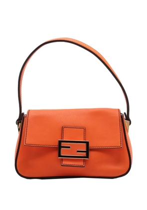 Fendi Pre-Owned 2000-2010 Mini Leather Mamma Baguette shoulder bag - Orange