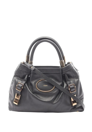 Chloé Pre-Owned 2010-2026 Leather Victoria handbag - Black