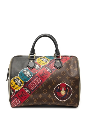 Louis Vuitton Pre-Owned 2017 Monogram Kabuki Speedy 30 boston bag - Brown