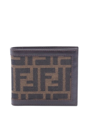 Fendi Pre-Owned 2000-2010 Zucca Bifold Wallet small wallets - Brown