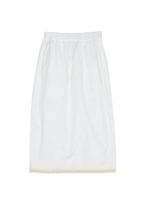 Maria McManus cotton midi skirt - White