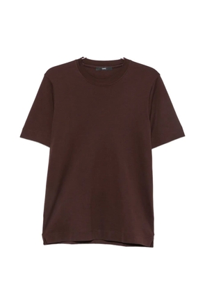 SAPIO crew-neck T-shirt - Brown