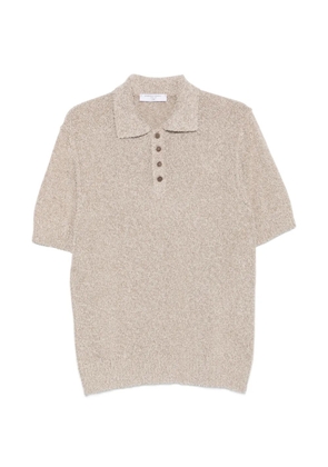 Daniele Fiesoli short-sleeve polo shirt - Neutrals