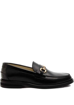 DUKE & DEXTER leather loafers - Black