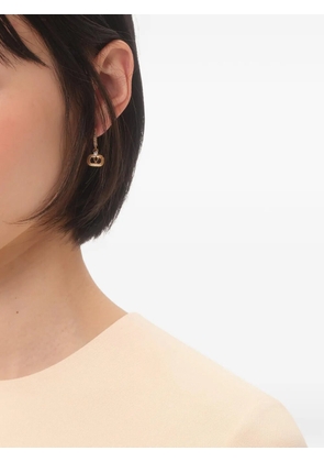 Valentino Garavani ovalette metal and Swarovski® crystal earrings - Gold