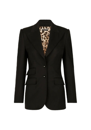 Dolce & Gabbana Turlington single-breasted blazer - Black