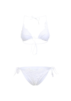 Ermanno Scervino triangle bikini - White