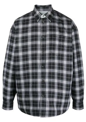 Diesel S-Dewny-Double-Check-A shirt jacket - Black