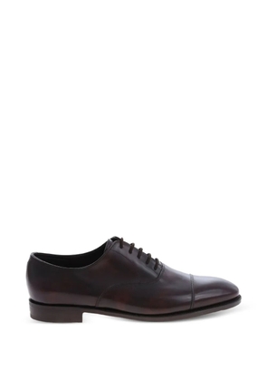 John Lobb City II round-toe oxford shoes - Brown