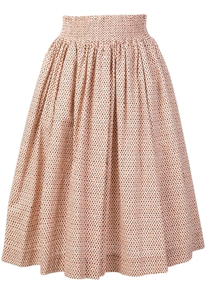Woolrich printed popeline skirt - Neutrals