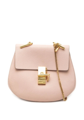 Chloé Pre-Owned 2016 Small Grained Calfskin Drew crossbody bag - Pink