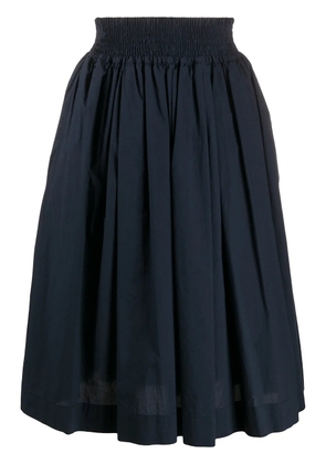 Woolrich gathered hem skirt - Blue