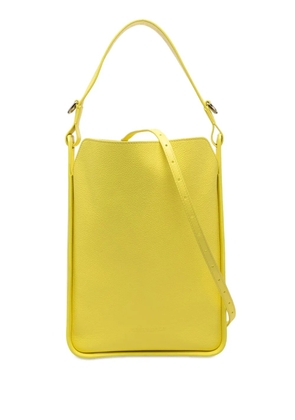 Balenciaga Pre-Owned 2000-2026 Small Pebbled Calfskin Tool 2.0 North South Tote satchel - Yellow