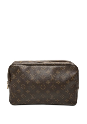 Louis Vuitton Pre-Owned 1986 Monogram Trousse Toilette 28 clutch bag - Brown