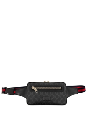 Gucci Pre-Owned 2000-2015 GG Supreme Web belt bag - Black