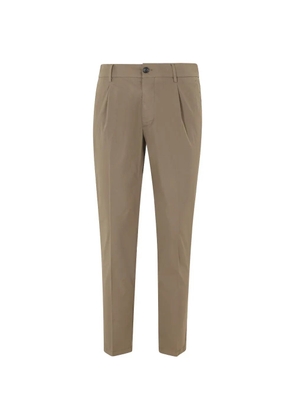 BE ABLE pleated tapered-leg trousers - Neutrals