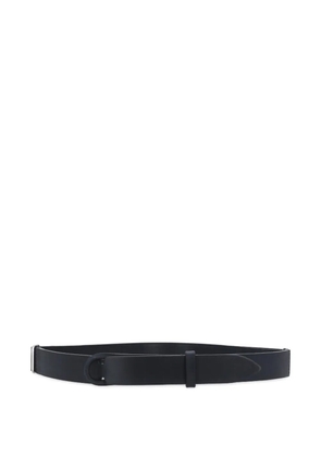 Orciani Nobuckle sliding-ring belt - Blue