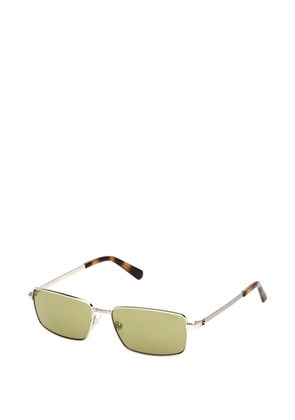 GUESS EYEWEAR rectangle-frame sunglasses - Gold