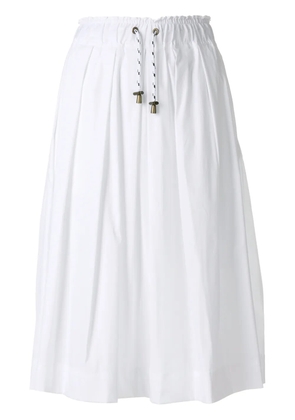Woolrich drawstring waist skirt - White