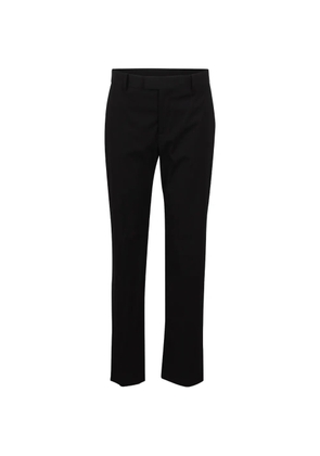 Nº21 pressed-crease tailored trousers - Black