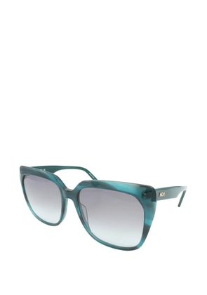 MCM square-frame sunglasses - Blue