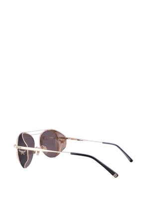 MCM double-bridge pilot sunglasses - Gold