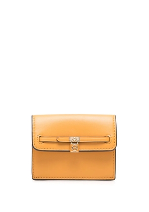 Michael Michael Kors small Hamilton Legacy leather wallet - Yellow